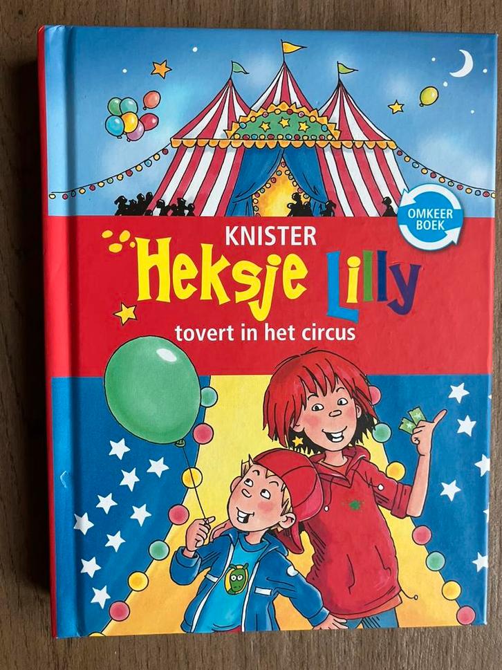 Heksje Lilly - omdraaiboek (2 in 1), Boeken, Kinderboeken | Jeugd | 10 tot 12 jaar, Zo goed als nieuw, Ophalen of Verzenden