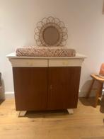 Vintage Commode Jaren 50 mid century kast, Kinderen en Baby's, Kinderkamer | Commodes en Kasten, Ophalen, Gebruikt, 50 tot 70 cm
