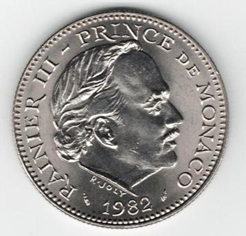 25-1775 Monaco 5 franc 1982 beschikbaar voor biedingen