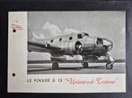 Boekje Le Fokker S.13 “Universal Trainer” (K1136), Ophalen of Verzenden, Gebruikt, Boek of Tijdschrift