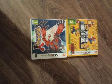 Pokemon Y & New Super Mario Bros. 2 (3DS) beschikbaar voor biedingen