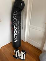 Bokszak victory sports met handschoenen, Sport en Fitness, Ophalen of Verzenden, Zo goed als nieuw, Bokszak
