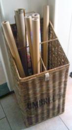 Riviera Maison Paraplubak paraplumand umbrella ratan, Huis en Inrichting, Woonaccessoires | Overige, Ophalen, Gebruikt