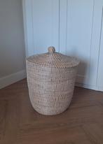 Rieten opbergmand zeegras, Ophalen, Zo goed als nieuw, Rechthoekig, Riet