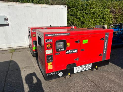 Yanmar HYW 35 kVA jong gebruikt. Aggregaat noodstroom, Doe-het-zelf en Verbouw, Aggregaten, Dieselolie, Ophalen of Verzenden