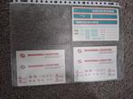 OPRUIMING: decals 1/87 divers, Hobby en Vrije tijd, Modelauto's | 1:87, Ophalen of Verzenden, Nieuw, Bus of Vrachtwagen, Overige merken