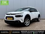 Citroen C4 Cactus 1.2 PureTech Shine Plus wit, Auto's, Voorwielaandrijving, Gebruikt, Euro 6, Origineel Nederlands
