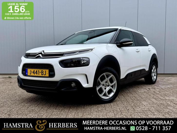 Citroen C4 Cactus 1.2 PureTech Shine Plus wit, Auto's, Citroën, Bedrijf, Te koop, C4 Cactus, ABS, Achteruitrijcamera, Airbags
