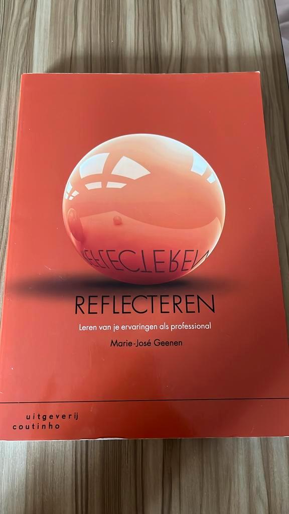 Reflecteren, Boeken, Studieboeken en Cursussen, Zo goed als nieuw, HBO, Alpha, Ophalen of Verzenden