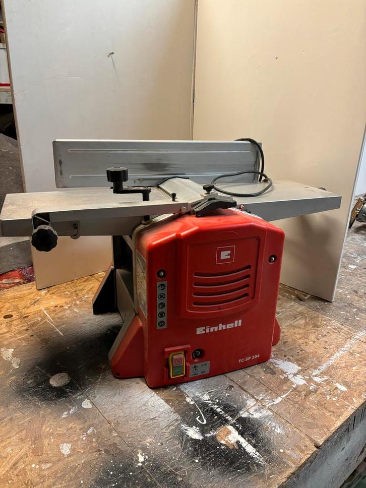 Einhell Vlakvandiktebank - Zo Goed Als Nieuw!, Doe-het-zelf en Verbouw, Schaafmachines, Zo goed als nieuw, Elektrisch, Ophalen