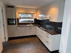 Complete L-vorm keuken met apparatuur in zeer goede staat, Ophalen, Gebruikt, Hoekkeuken, Hoogglans of Gelakt