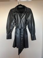 Zara leatherlook jurk mt S, zgan, Kleding | Dames, Jurken, Zara, Ophalen of Verzenden, Zo goed als nieuw, Maat 36 (S)