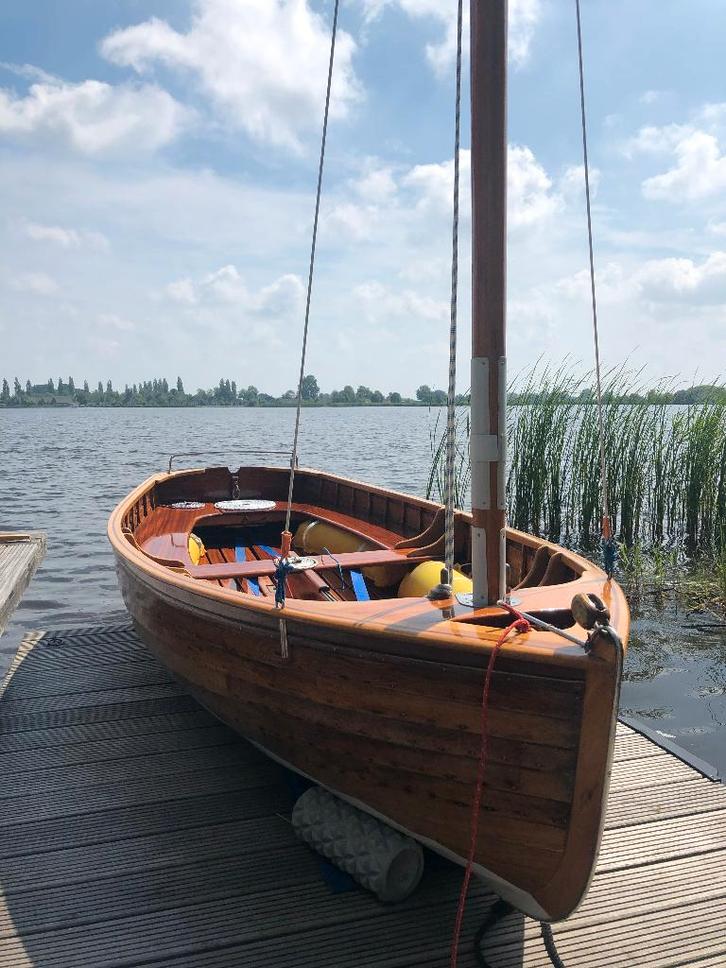 12-voetsjol wedstrijdklaar & vaarklaar – inclusief trailer, Watersport en Boten, Open zeilboten, Gebruikt, Overige typen, 3 tot 6 meter