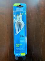 Coax Kabel, Ophalen of Verzenden, Zo goed als nieuw, Minder dan 2 meter, Coaxiale kabel