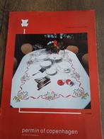 Borduurpatroon voor kerst tafelkleed van permin, nr 15298, Hobby en Vrije tijd, Borduren en Borduurmachines, Ophalen of Verzenden