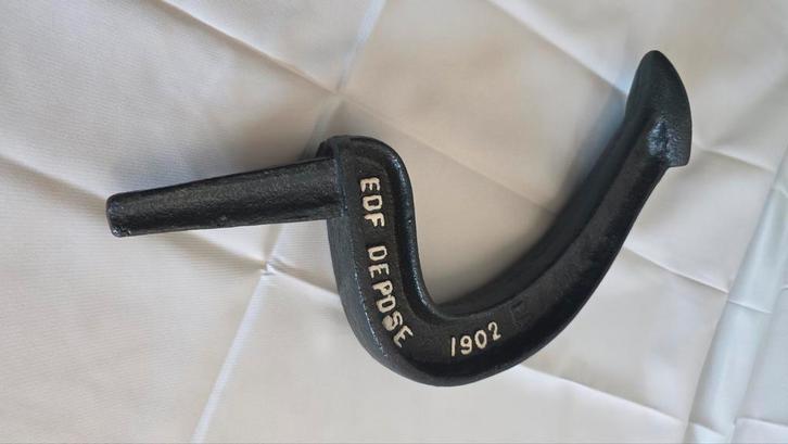 Antieke gietijzeren schoenleest – 1902, Antiek en Kunst, Antiek | Gereedschap en Instrumenten, Ophalen of Verzenden