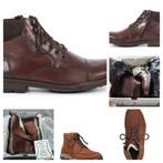 Rieker half hoge laars of enkellaars maat 44 bruin nieuw, Bruin, Boots, Nieuw, Ophalen of Verzenden