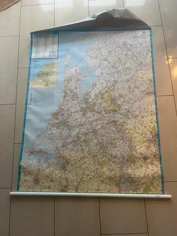 Kaart nederland 125x100