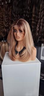 HaarTopper: #5 - Uitgroei / Bruin Gemêleerd- Stijl - 50/55cm, Sieraden, Tassen en Uiterlijk, Uiterlijk | Haarverzorging, Ophalen of Verzenden