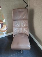 Relaxfauteuil, leer Gratis af te halen, Ophalen, Gebruikt, 50 tot 75 cm, Leer