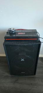 Dragster DAD852 versterker + Vonix SL12 Subwoofer, Ophalen, Gebruikt