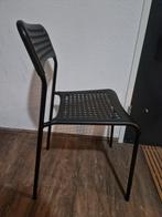 2 Zwarte Eetkamerstoelen, Ophalen, Twee, Zwart, Zo goed als nieuw