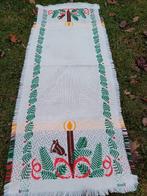 Vintage kerst kleedje loper, Ophalen of Verzenden, Gebruikt, Rechthoek, Binnen