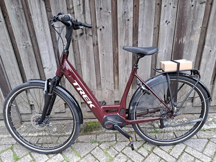 AANBIEDING!! Trek electrische dames fiets, Fietsen en Brommers, Elektrische fietsen, Zo goed als nieuw, Overige merken, 55 tot 59 cm