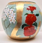 vaas handmade bolvaas bloemen vazen, Huis en Inrichting, Woonaccessoires | Vazen, Overige kleuren, Ophalen of Verzenden, Minder dan 50 cm