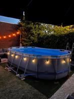 Bestway opzet zwembad inclusief warmtepomp, 120 cm of meer, 200 tot 300 cm, Ophalen of Verzenden, Zo goed als nieuw