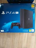 PS4 Pro 1TB + 2 Controllers, GT7, FIFA 22, Racing Wheel, Ophalen of Verzenden, Zo goed als nieuw, Met 2 controllers, Pro