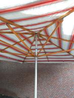 Markt parasols 4x3meter, Tuin en Terras, Ophalen, Gebruikt, 3 tot 4 meter, Parasolvoet