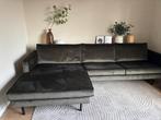 BePureHome Rodeo Chaise Longue Bank - Donkergroen, Ophalen, Zo goed als nieuw, Hotel Chique of Industrieel
