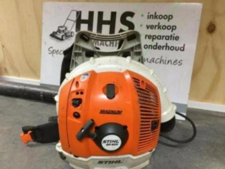 bladblazer Stihl br 500 rugblazer stihl br 380 prijs 250 e, Tuin en Terras, Bladblazers, Gebruikt, Benzine, Ophalen