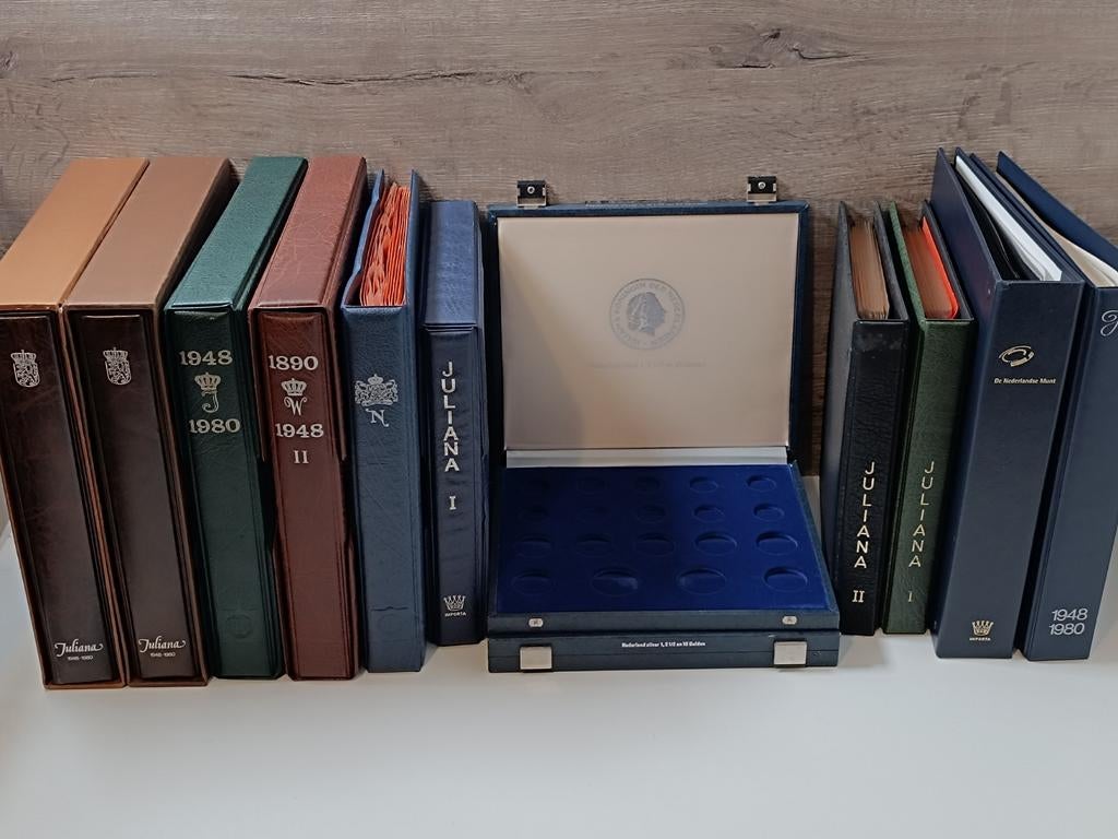 Nederlandse munten albums €10 per stuk, Ophalen of Verzenden