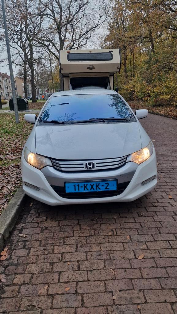 Honda Insight 1.3 Hybrid AUT 2010 Wit, Auto's, Honda, Bedrijf, Insight, Hybride Elektrisch/Benzine, A, Hatchback, Automaat, Origineel Nederlands