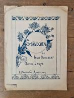 Bladmuziek Gustav Lange - Ständchen de Franz Schubert, Muziek en Instrumenten, Gebruikt, Klassiek, Ophalen of Verzenden, Piano