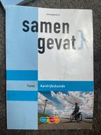 Samengevat Aardrijkskunde HAVO, Ophalen, Gelezen, HAVO, Aardrijkskunde