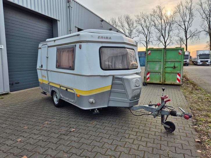 2001 Eriba Puck L hefdak caravan met voortent, Caravans en Kamperen, Caravans, Particulier, Ophalen of Verzenden