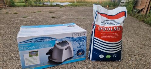 Zoutwatercomputer met nieuwe zak zwembadzout, in doos, Tuin en Terras, Zwembad-toebehoren, Zo goed als nieuw, Ophalen of Verzenden