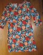 King louie jurk maat 38/M bloemen donkerblauw als nieuw, Kleding | Dames, Jurken, Maat 38/40 (M), Blauw, Ophalen of Verzenden