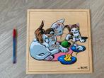 Rolf houten puzzel, Ophalen of Verzenden, 10 tot 50 stukjes, Zo goed als nieuw