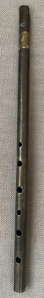 Koperen fluit  33,8 cm 1,5 cm, Ophalen of Verzenden, Gebruikt