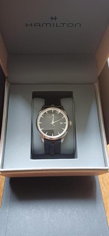 Hamilton Jazzmaster Gent Quartz met box en certificaten  beschikbaar voor biedingen