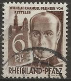 Rheinland-Pfalz, Postzegels en Munten, Postzegels | Europa | Duitsland, Ophalen of Verzenden, Overige periodes, Gestempeld