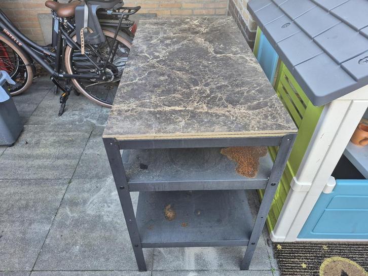 BBQ Tafel, Tuin en Terras, Barbecue-accessoires, Gebruikt, Ophalen