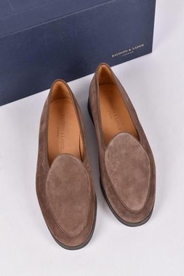 SALE! Nieuw Baudoin & Lange loafers maat 44 taupe beschikbaar voor biedingen