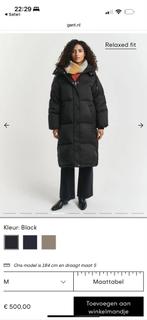 Gant Pufferjas Zwart Dons - Nieuwstaat, Kleding | Dames, Jassen | Winter, Zwart, Maat 46/48 (XL) of groter, Ophalen of Verzenden