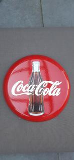 Coca-Cola wandbord emaille, Ophalen of Verzenden, Zo goed als nieuw