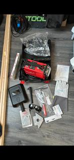 Te koop een splinternieuwe elektrische lasset zie foto's, Doe-het-zelf en Verbouw, Gereedschap | Lasapparaten, Ophalen of Verzenden